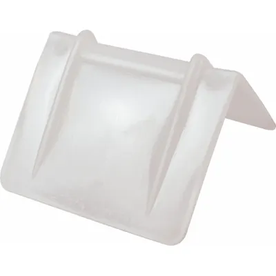ENCORE Edge Protector: Edge Protector, 2 in Lg, 2 1/2 in Wd, For 1 1/4 in Max. Strap Wd - Plastic Strapping Guards