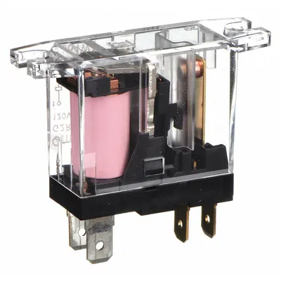 OMRON Flange Mount Relay: Surface (Top Flange) Mounted, 10 A Current Rating, 120V AC - Surface-Mounted Relays