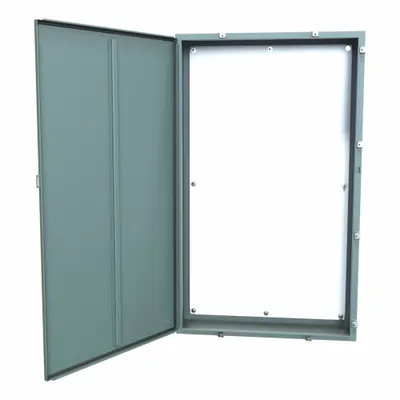 HAMMOND Electrical Enclosure: Steel, 60 in x 36 in x 10 in, NEMA 12/13/3R/4, w/Panel - Steel Washdown Enclosures