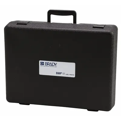 BRADY Label Maker Printer Case: Black - Storage & Transport Cases