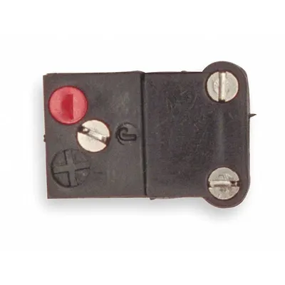 TEMPCO Thermocouple Jack: Jack, For Type J Thermocouple Type, Mini Plug, Flat - Thermocouple Plugs