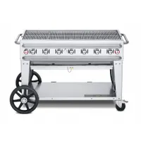 Gas Grill: Propane, 6 Burners, 99,000 BtuH Heating Capacity, 36 in Overall Ht, 28 in Overall Dp (MPN RCB-48-SI)