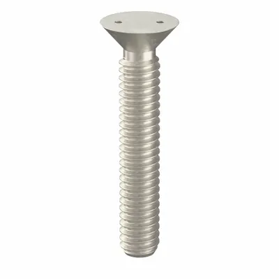 TAMPER-PRUF SCREW Tamper Resistant Screw: 1/4"-20 Thread Size, 1 1/2 in Lg, Stainless Steel - Flat Head Tamper-Resistant Machine Screws