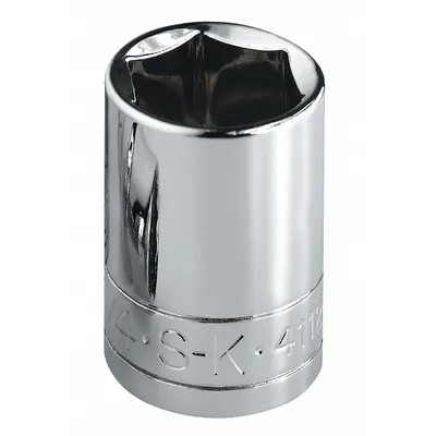 SK PROFESSIONAL TOOLS Socket: Metric, 3/8 in Drive Size, 20 mm Socket Size, 6-Point, Std - 3/8" Drive Hand Sockets