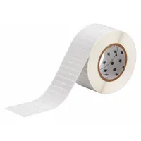 Wraparound Label: 3/8 in x 1 1/4 in, Polyvinyl Fluoride, Black on White (MPN THT-29-437-10)