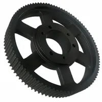 APPROVED VENDOR Timing Belt Pulley: Curvilinear, Bushed, For HTD Timing Belt Section, 112 Teeth (MPN QD112-14M-55)