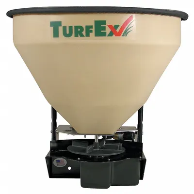 TURFEX Tailgate Spreader: Vehicle Battery-Powered, Compatible With: Tractor/UTV - Tailgate Spreaders