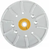 DIAMOND VANTAGE Floor Grinder Accessories: Hard, 50 Grit, Silver, 20 Segments, Concrete, Clockwise (MPN DVCCM2002)