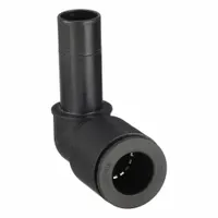 LEGRIS Push-Fit Elbow Fitting: 1/2 in OD x 1/2 in OD Size, Push-to-Connect x Push-to-Connect, 10 PK (MPN 3182 62 00)