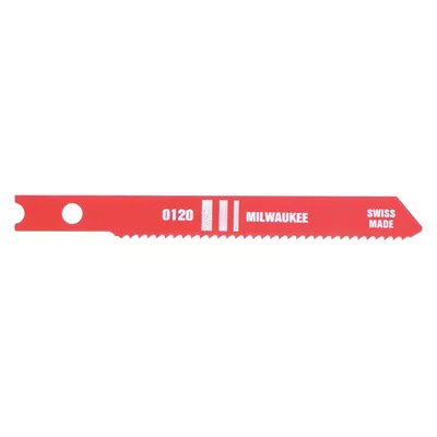 MILWAUKEE Jigsaw Blade: 18, 2 3/4 in Blade Lg, High Speed Steel, High Speed Steel - Metal-Cutting Blades
