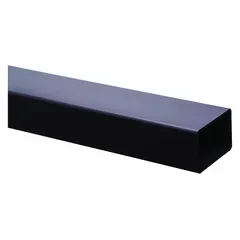 Bronze keyed removable mullion, 96 in height, 3 in width. Designed for use with exit devices in paired door openings, allowing independent operation of each door while maintaining secure egress.