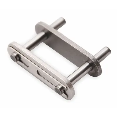 TSUBAKI Attachment Link: Attachment, Lube-Free Conveyor Chains For Chain, D-3, C2080H - Attachment Links for Conveyor Chains