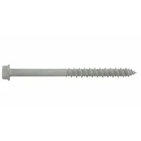 DEWALT Concrete Anchor Screw: 4 in Overall Lg, 1/4 in Dia, Stainless Steel, External Hex, 100 PK (MPN DFM4EUH365)