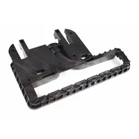 Replacement base plate for PROTEAM vacuum cleaners. Provides a stable mounting surface for the vacuum body, ensuring proper alignment and secure operation during cleaning tasks in commercial or industrial facilities