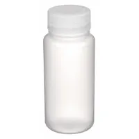 APPROVED VENDOR Laboratory Bottle: Polypropylene, 250 mL, 8 fl oz, Closure Included, Colorless (MPN 8AXC9)