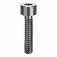 Socket Head Cap Screw: #6-32 Thread Size, 5/8 in Lg, Std, Plain, Stainless Steel, 316 H5 (MPN ZSS61606C10)