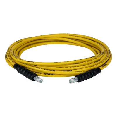 ENERPAC Hydraulic Hose: 1/4 in ID, NPTF x NPTF, 50 ft Lg, 3/8 in x 3/8 in Fitting Size - Enerpac H700 Abrasion-Resistant Hydraulic Hose Assemblies