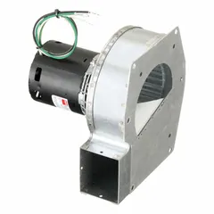 This Dayton OEM low-profile direct-drive blower features a 4-3/4 in wheel diameter and an open motor housing. It operates on 115V AC, single phase, and includes a drive pack. Designed for moving air in ventilation systems, HVAC equipment, and OEM applications where space is limited.