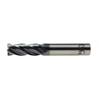 OSG Corner Chamfer End Mill: Carbide, TiAlN Coated, 4 Flute, 1/8" Mill Dia, 1/2" LOC, 0.01" Chf (MPN VG436-1251)