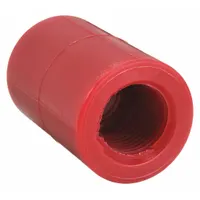 Pipe Coupling: Polyvinylidene, 2 in x 2 in Fitting Pipe Size, Schedule 80, Female NPT x Female NPT (MPN 650133 2)