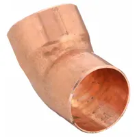 NIBCO Sweat Fitting Elbow: 2 in CTS x 2 in CTS, FTG x FTG, Wrot Copper (MPN 6062 2)