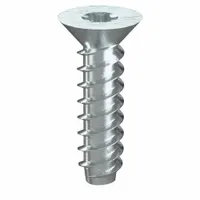Sheet Metal Screw: #10 Size, 3/4 in Lg, Steel, Zinc-Plated, Torx Plus®, Flat, 50 PK (MPN 441650)