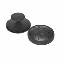 This kit includes a flexible splash guard and a stopper for garbage disposals. The splash guard prevents food debris and water from splashing out during operation, while the stopper seals the drain when not in use.