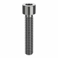 Socket Head Cap Screw: 1/4"-20 Thread Size, 1 1/4 in Lg, Std, Plain, Stainless Steel, 316 H5 (MPN ZSS61614C20)