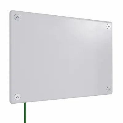 LEGRAND Wall Plate: Blank, 2 Gang, White - Tamper-Resistant Wall Plates