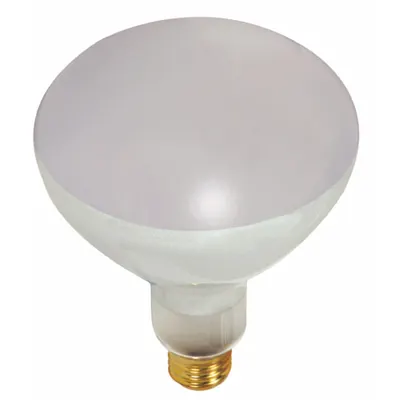 SATCO Incandescent Bulb: Incandescent, BR40, Medium Screw (E26), 500 W Watt, 2700K - Bulged Reflector (BR) Lamps