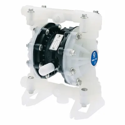 GRACO Air Drum Pump: Stub Pump, 1:1, 15 gpm Max. Flow Rate, 150°F Max. Fluid Temp. - General Purpose Diaphragm Drum Pumps