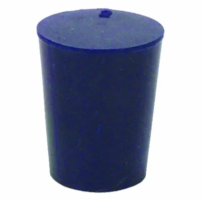 UNITED SCIENTIFIC SUPPLIES Stopper: Silicone, 2 Stopper Size, 16 mm Bottom Dia, 20 mm Top Dia, 25 mm Overall Ht - Synthetic Rubber Stoppers