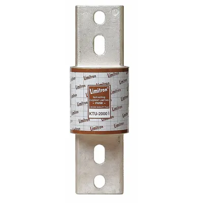 BUSSMANN Fuse: Class L, KTU Series, Bolt-On Body, Fast-Acting, 2 kA, 600 V AC - Fast-Acting Bolt-On Fuses