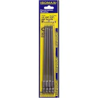 EAZYPOWER Driver Bit: Power Bit, Imperial, Hex Head, Std, 6 in Overall Lg, Impact Rated, Hex, Power (MPN 79362/B)