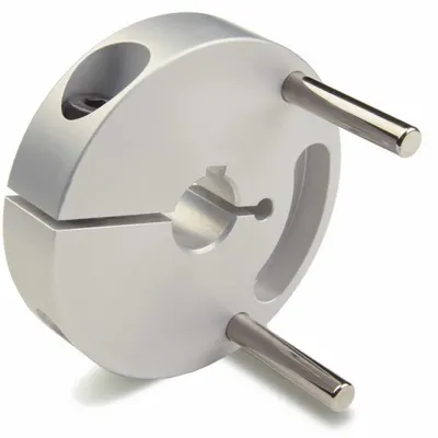 RULAND MANUFACTURING Controlflex Coupling Hub: 1° Angular Misalignment, 0.06 in Axial Motion - Double Insert Hubs for Keyed Shafts