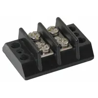 APPROVED VENDOR Barrier Terminal Strip: 2 Poles, 22 AWG – 12 AWG For Wire Sizes, 20 A Max Current