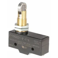 OMRON Snap Action Switch: Plunger Actuator, 1NO/1NC, Screw (MPN Z-15GQ21-B7-K)