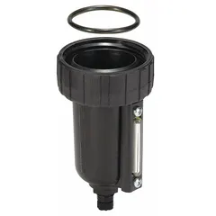 This metal bowl kit is a replacement part for PAII series drain valves used in compressed air and fluid systems. Constructed of zinc for corrosion resistance, it collects and removes condensate to help maintain system efficiency.