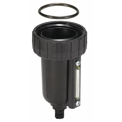 Parker Metal Bowl Kit, Zinc, PAII Series, PS835P - Drain Valve Parts