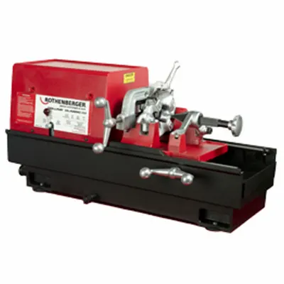 ROTHENBERGER Pipe Threading Machine: Collins 22A, For 1/8 in to 2 in Pipe, 2 3/4 hp - Stationary Pipe Threading Machines