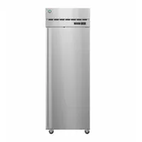 This HOSHIZAKI reach-in refrigerator offers 23.1 cu ft of cold storage capacity. It features thermostatic control and is Energy Star Compliant for efficient operation. With dimensions of 79 1/2 in height and 33 1/2 in depth, it is suitable for commercial kitchens, food service, and industrial break areas requiring reliable refrigeration for perishable items