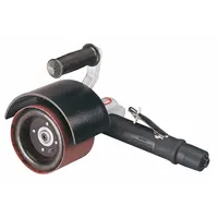 DYNABRADE Air Finishing Sander: 5 in Max, 0.7 hp, 41 cfm, 1/4 in NPT, 3/4 in Arbor, 5/8"-11 (MPN 13400)