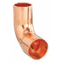 NIBCO Sweat Fitting Elbow: 3/4 in CTS x 3/4 in CTS, FTG x FTG, Wrot Copper (MPN 607-2I 3/4)