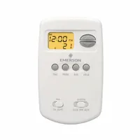 EMERSON Low Voltage Thermostat: Heat and Cool, Manual, B/G/O/RC/RH/W/Terminal Designations, 5-2 (MPN 01E78 151)
