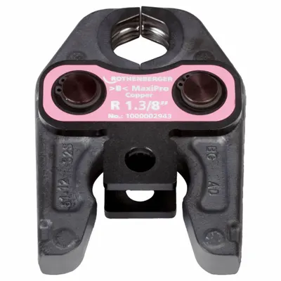 ROTHENBERGER Press Jaw: 1 3/8 in Pipe, Copper, For MaxiPro, Std Tool Types - Jaws & Rings for Standard & Extended Press Tools