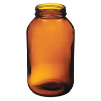APPROVED VENDOR Bottle: 500 mL, 53-400 mm, Amber, 81 mm Body Dia (MPN GLA-00925)
