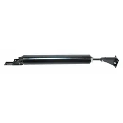 Top frame-mount door closer for interior or exterior doors. Features a non-hold open design with adjustable spring size 6 and regular arm. Compatible with universal series applications. Not ADA compliant.