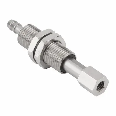 SCHMALZ Vacuum Buffer: FSTIm, Rotation Lock, M5 Female, 4 mm ID/6mm OD Push-On Hose - Schmalz FSTIm Vacuum Buffers