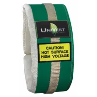 UNITHERM Insulated Pipe Jacket: For 13 in to 19 in Circumference, Ceramic Fiber, 2 in Cover Wd (MPN UVST 2502)
