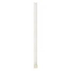 PHILIPS PL-L 40W/830/4P/RS/IS is a dimmable compact fluorescent twin-tube lamp with a 4-pin (2G11) base. It delivers 3,500 lumens at 3000K color temperature, suitable for general lighting in commercial and industrial spaces such as offices, warehouses, and retail environments.